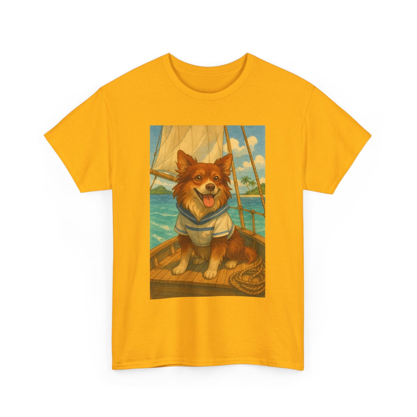 Sailor Dog Tee, Cute Dog T-Shirt,