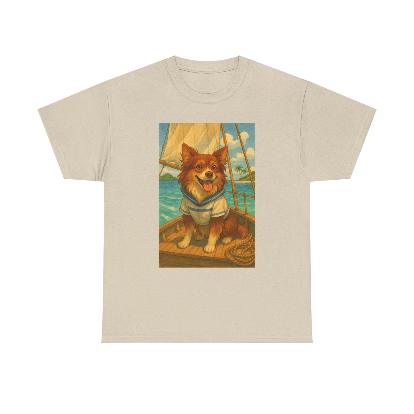 Sailor Dog Tee, Cute Dog T-Shirt,