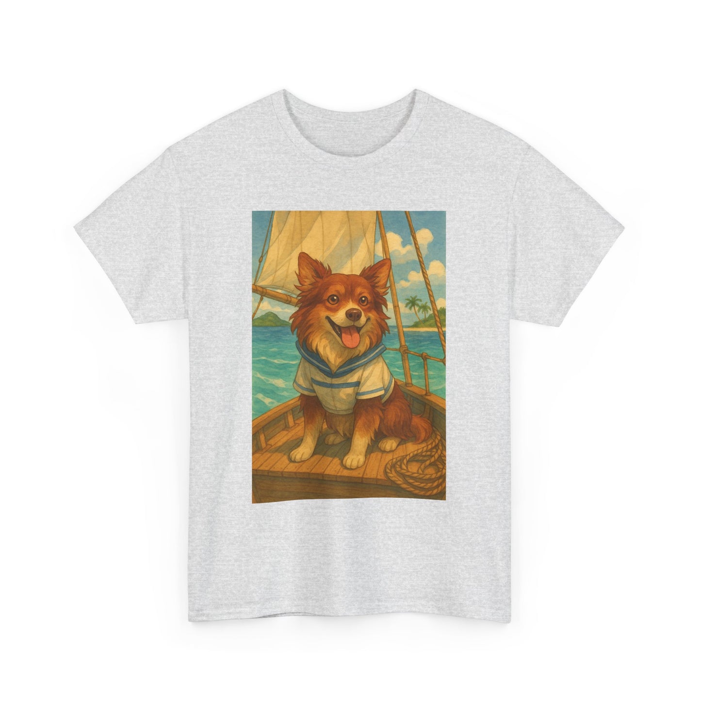 Sailor Dog Tee, Cute Dog T-Shirt,