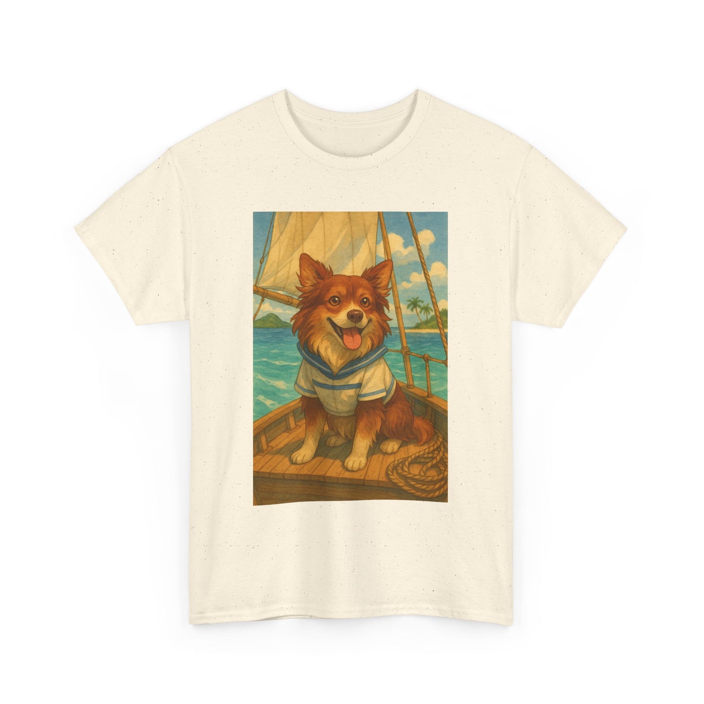 Sailor Dog Tee, Cute Dog T-Shirt,