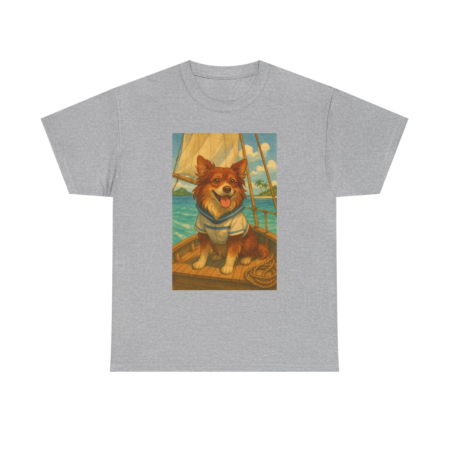 Sailor Dog Tee, Cute Dog T-Shirt,