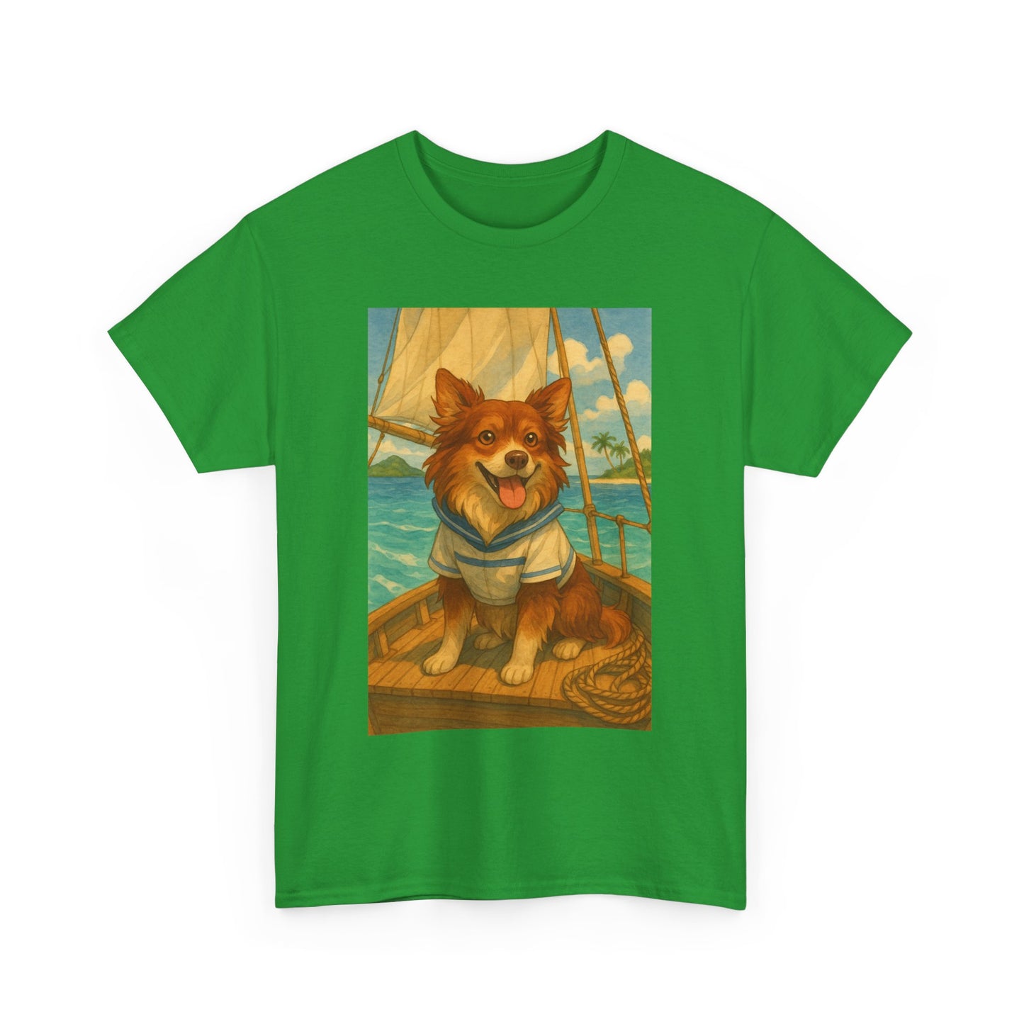 Sailor Dog Tee, Cute Dog T-Shirt,