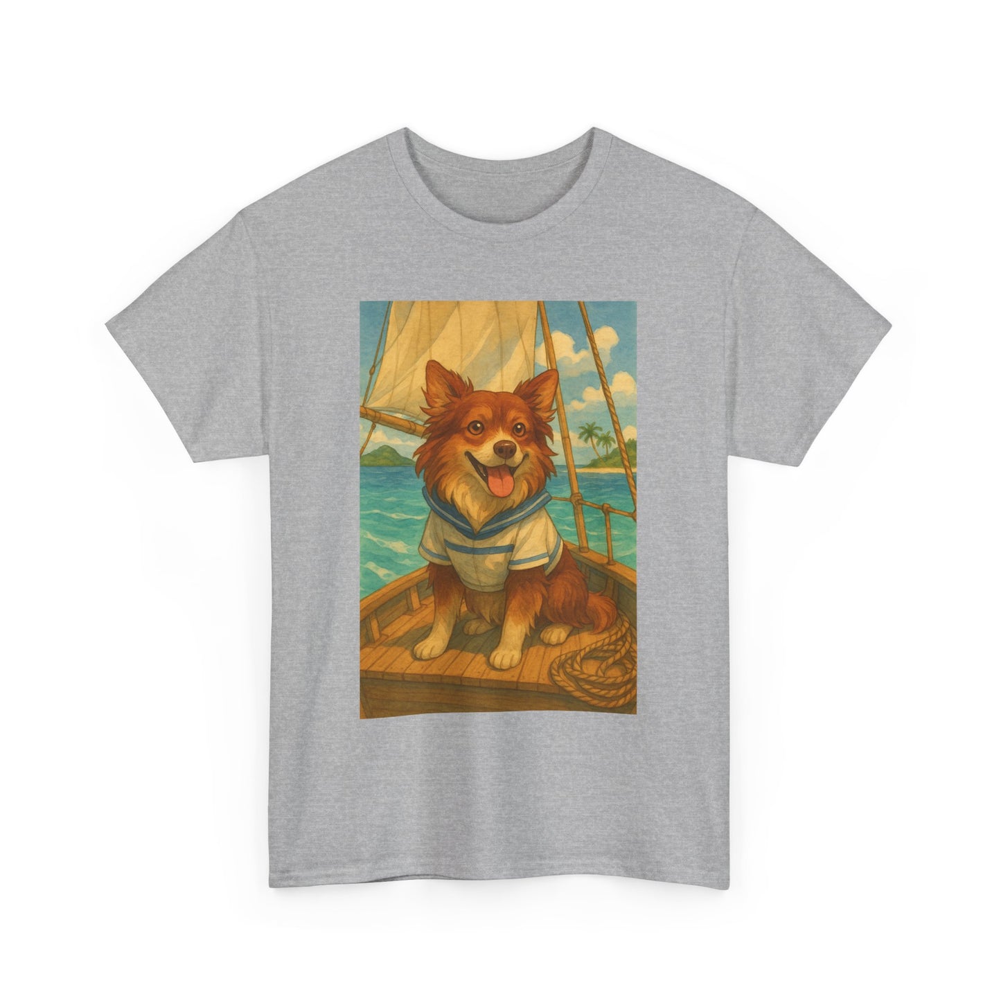 Sailor Dog Tee, Cute Dog T-Shirt,