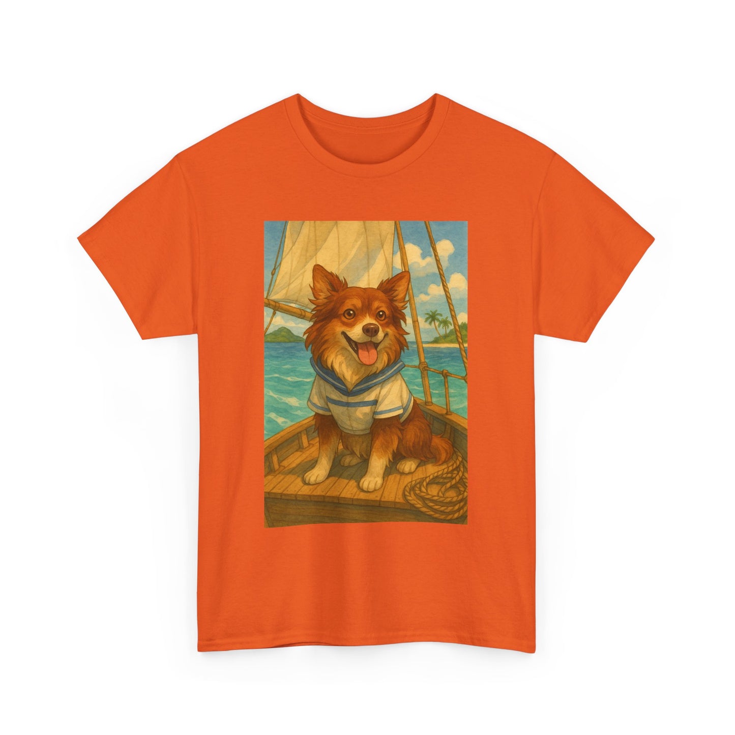 Sailor Dog Tee, Cute Dog T-Shirt,