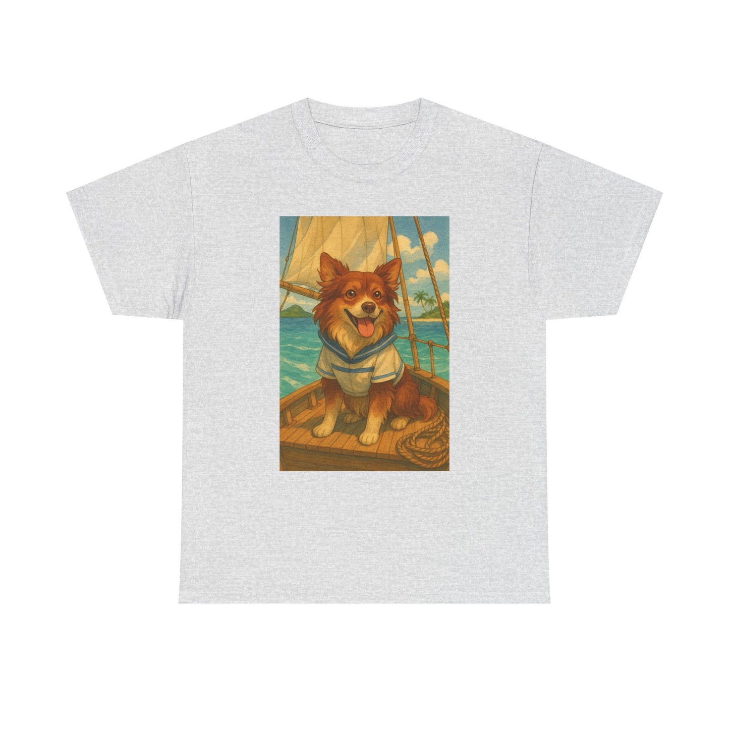 Sailor Dog Tee, Cute Dog T-Shirt,
