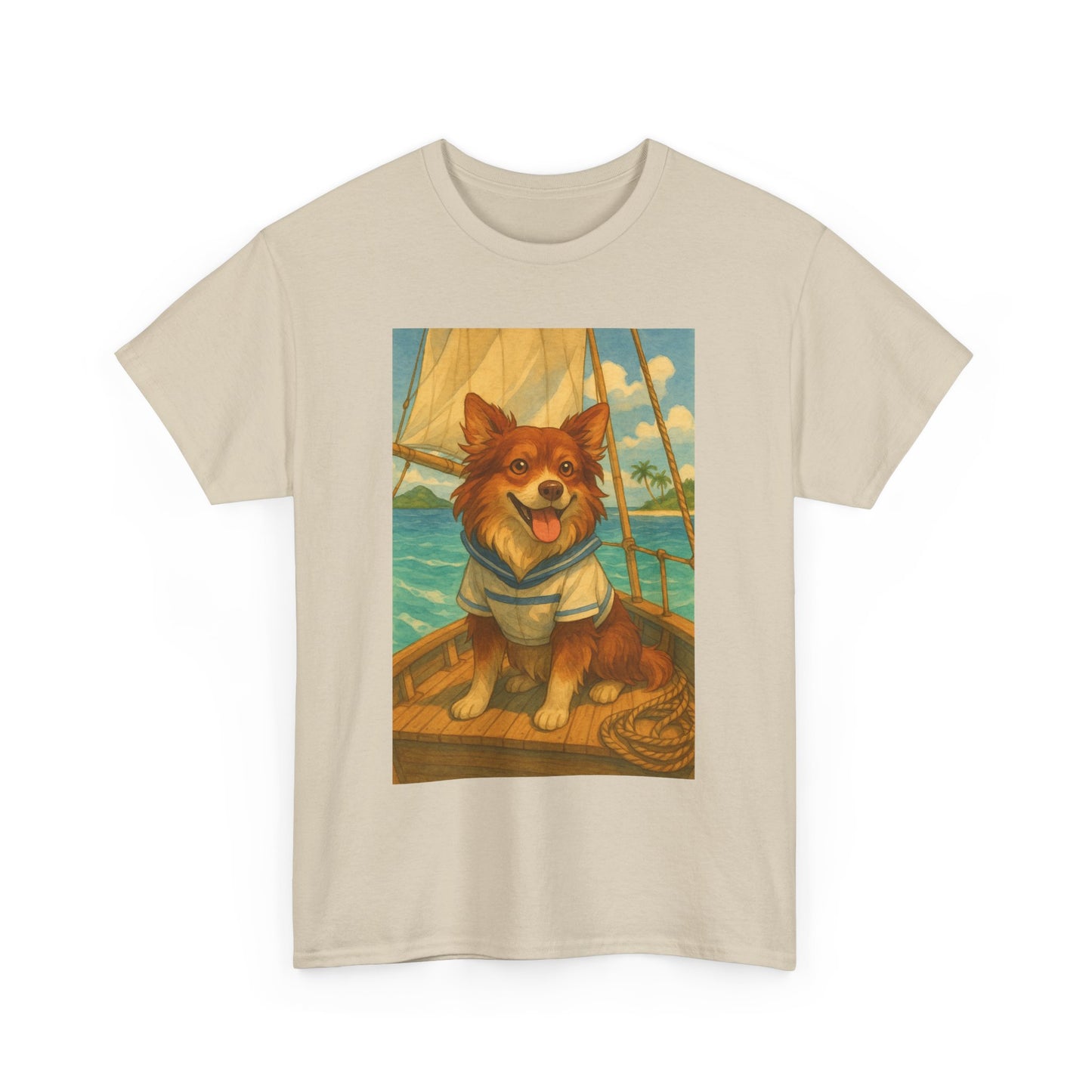 Sailor Dog Tee, Cute Dog T-Shirt,