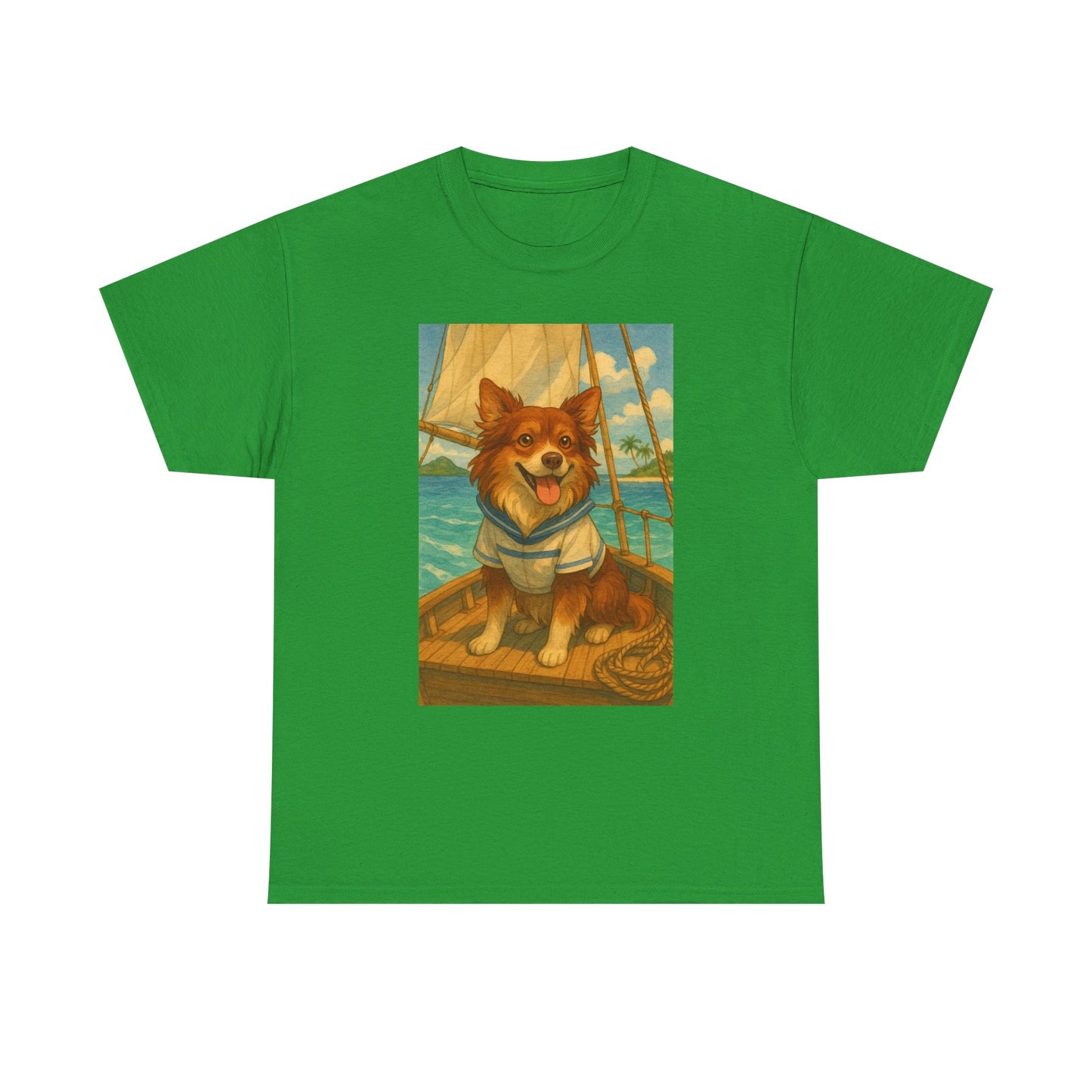 Sailor Dog Tee, Cute Dog T-Shirt,