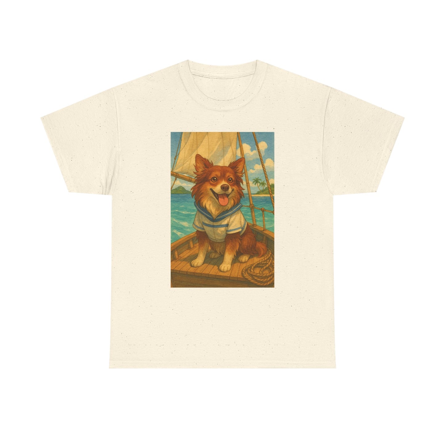 Sailor Dog Tee, Cute Dog T-Shirt,