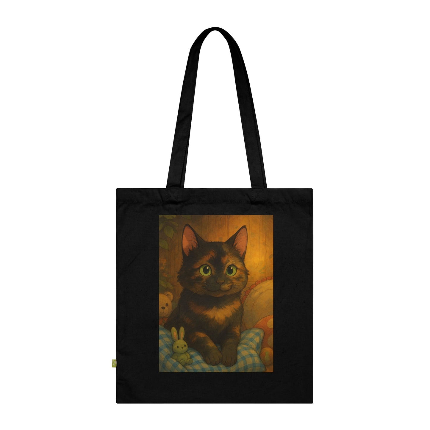 Crème Cat  Tote Bag,