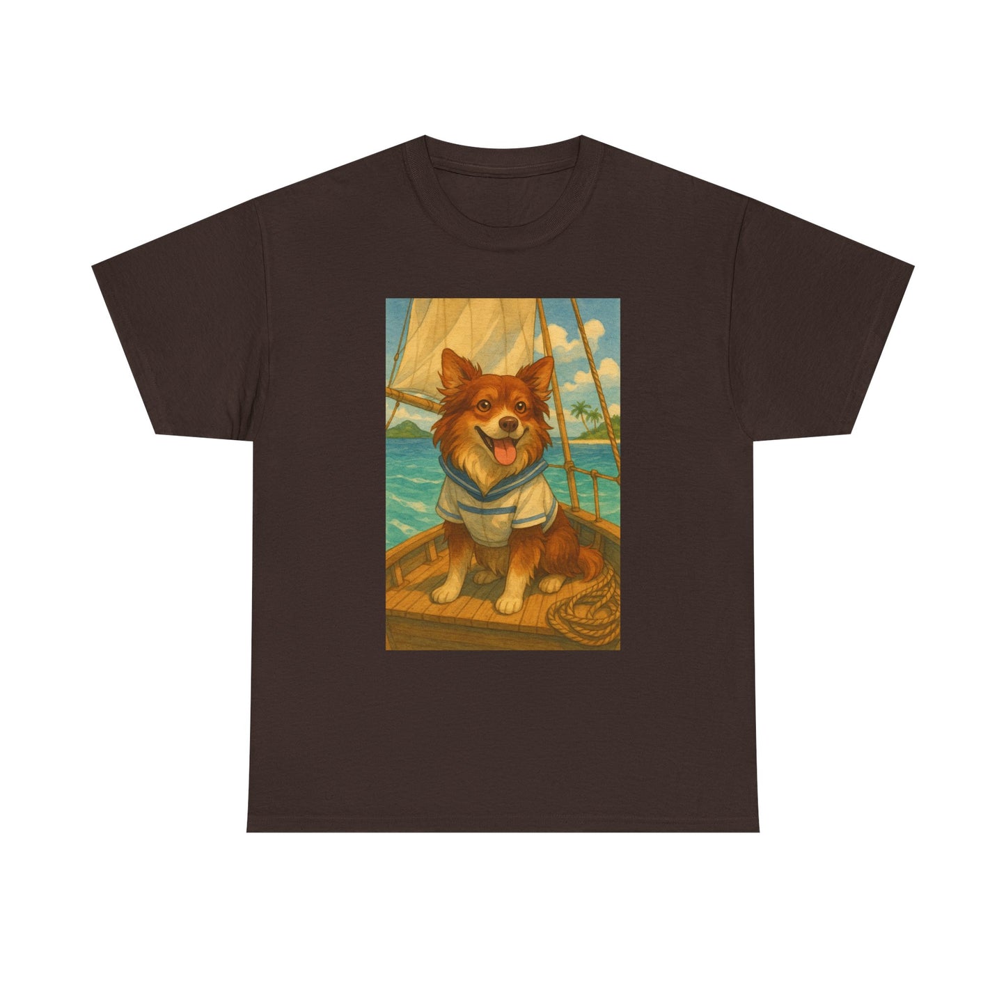 Sailor Dog Tee, Cute Dog T-Shirt,