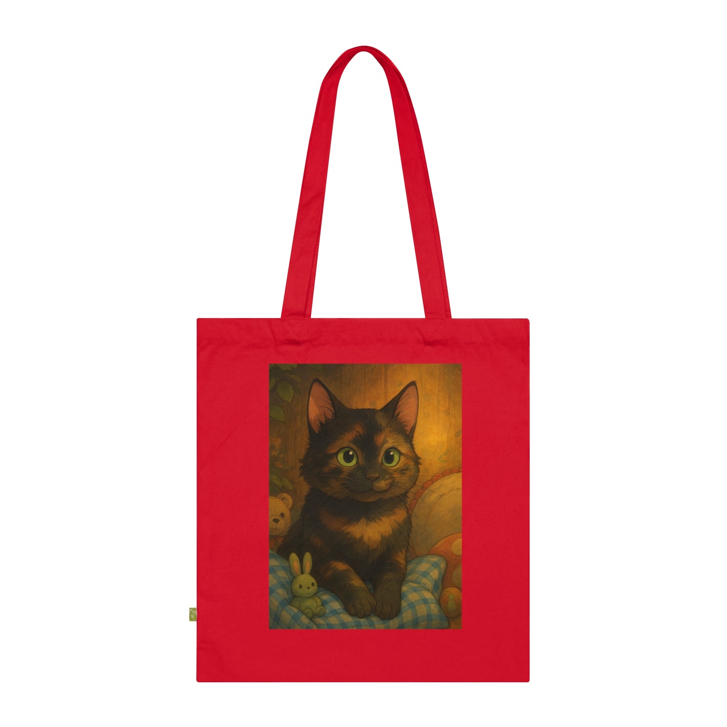 Crème Cat  Tote Bag,
